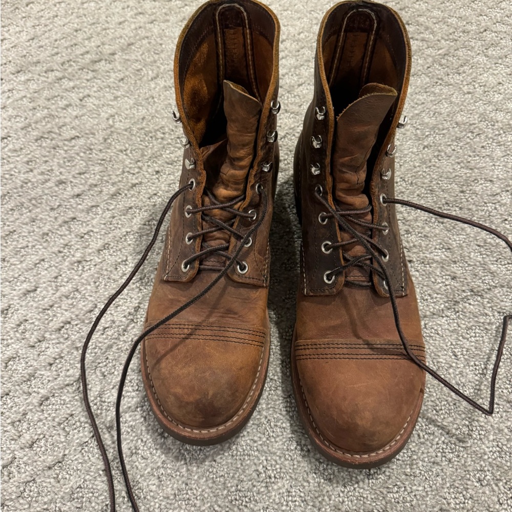 Red Wing Iron Ranger Copper Size 8.5